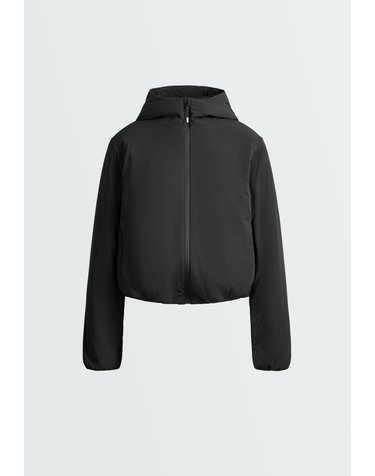 오이쇼 테크니컬 패딩 후드 집업 자켓 7486/332/800 BLACK