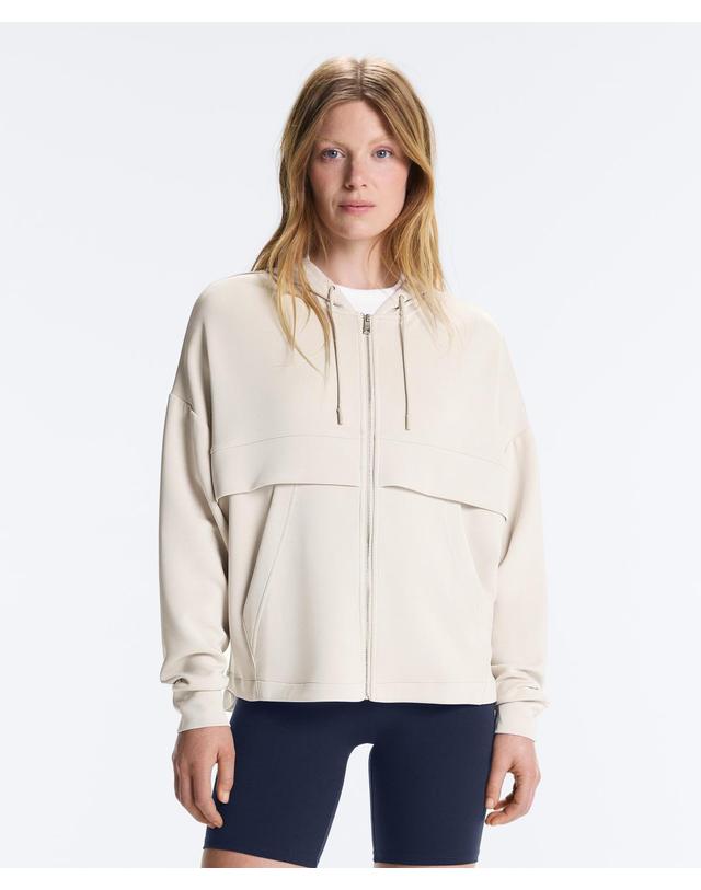 오이쇼 오이쇼 소프트 모달 테크니컬 집업 후드티 4320/791/771 PALE MINK 아이보리 착용컷