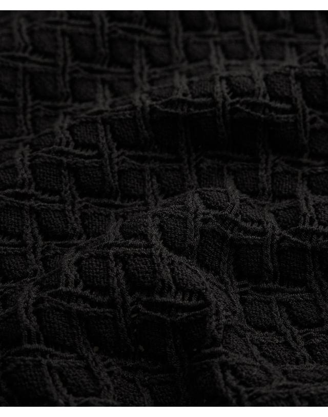오이쇼 오이쇼 크로셰 니트 블루머 와이드 팬츠 5625/324/800 BLACK 블랙 착용컷
