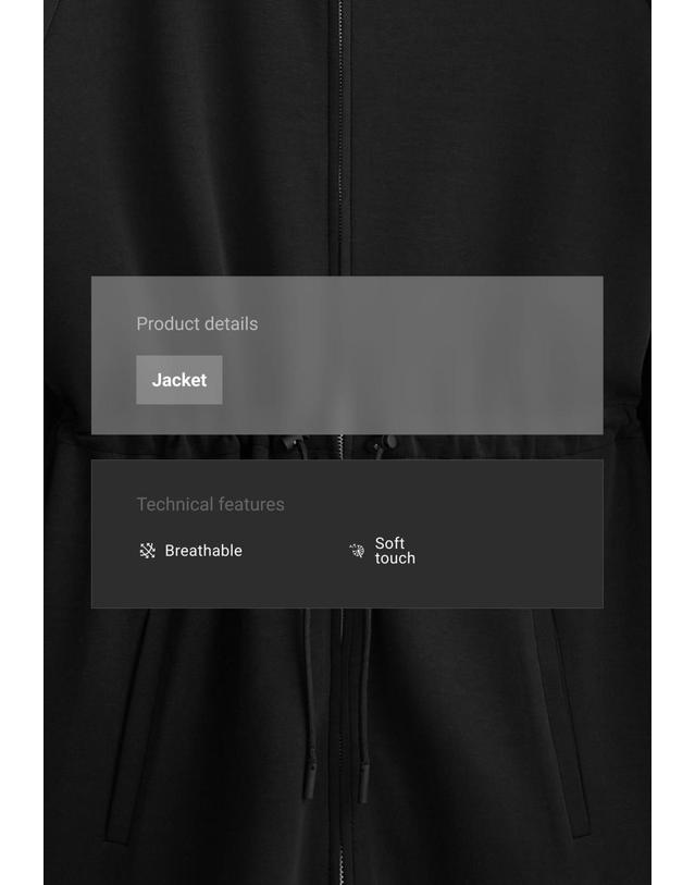오이쇼 오이쇼 모달 드로스트링 집업 후드 자켓 6741/791/800 BLACK 블랙 착용컷