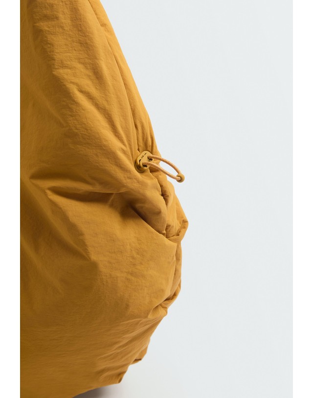 오이쇼 오이쇼 셔링 대용량 숄더 쇼퍼백 4114/880/124 MUSTARD 머스타드 착용컷