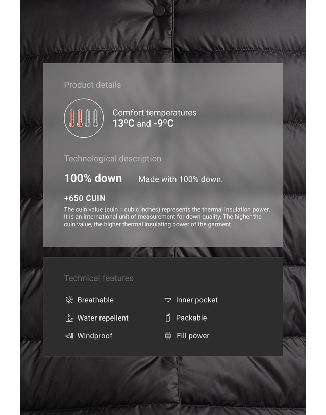 오이쇼 오이쇼 100% 다운 패커블 숏 패딩 자켓 6067/749/800 BLACK 블랙 착용컷