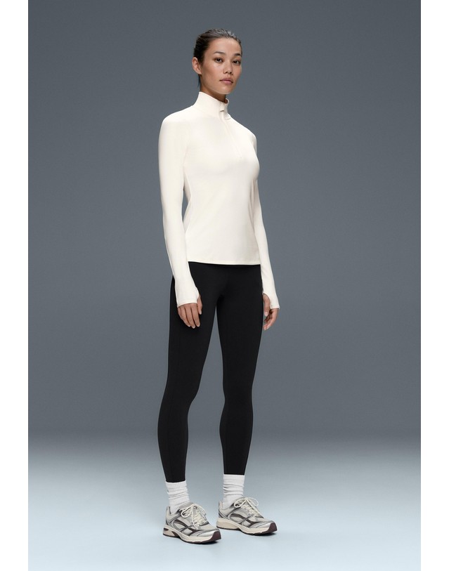 오이쇼 오이쇼 써멀 베이스레이어 긴팔 티셔츠 0231/890/251 WHITE 화이트 착용컷