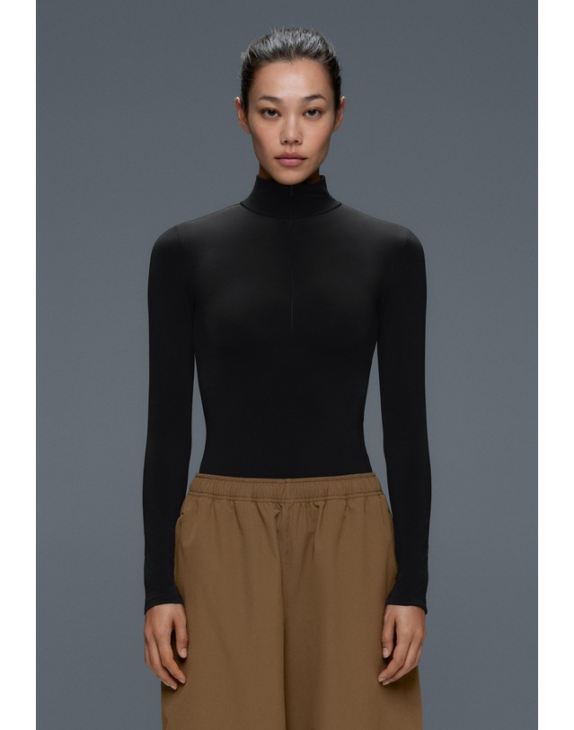 오이쇼 오이쇼 보온 베이스레이어 바디수트 0390/890/800 BLACK 블랙 착용컷