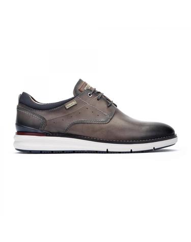 피콜리노스 프리미엄 컴포트 레더 로우탑 스니커즈 MANACOR 남성용 M1A-4276C1 DARK GREY