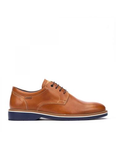 피콜리노스 소프트 가죽 캐주얼 더비슈즈 CARLET M6W-4311 BRANDY