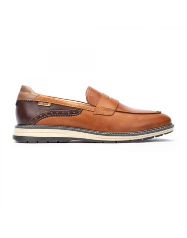 피콜리노스 투톤 캐주얼 로퍼 CANET 남성 M7V-3046C1 BRANDY