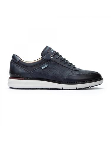 피콜리노스 컴포트 레더 로우탑 MANACOR 남성 스니커즈 M1A-4279C1 BLUE