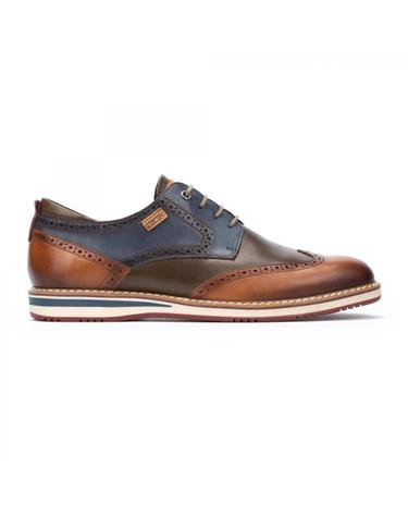 피콜리노스 클래식 브로그 옥스포드화 AVILA 남성 드레스슈즈 M1T-4191C1 BRANDY