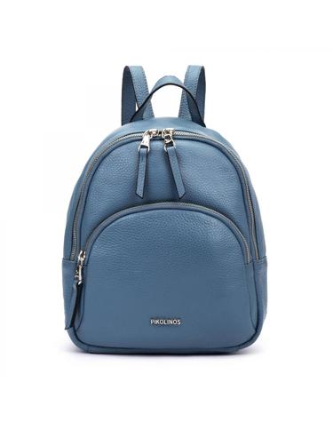 피콜리노스 미니멀 블루 캐주얼 베이직 백팩 DURANGO WHA-786 DENIM