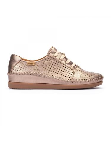 피콜리노스 내추럴레더 컴포트 CADAQUES 여성 플랫슈즈 W8K-4890CL STONE