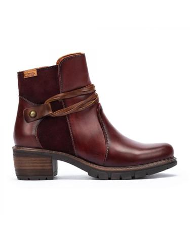 피콜리노스 프리미엄 버건디 레더 앵클 부츠 SAN SEBASTIAN W1T-8906C2 ARCILLA
