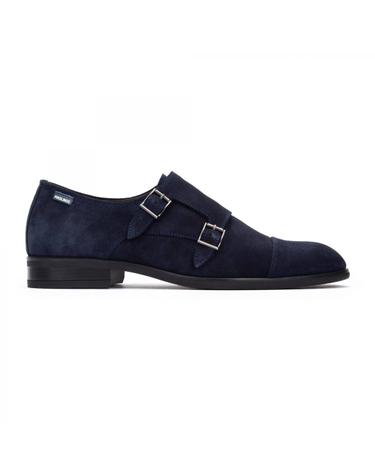 피콜리노스 클래식 더블몽크스트랩 네이비 슈즈 BRISTOL M7J-3229SE NAVY BLUE