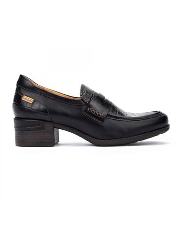 피콜리노스 청키힐 컴포트 힐 펌프스 MALAGA W6W-3916C1 BLACK