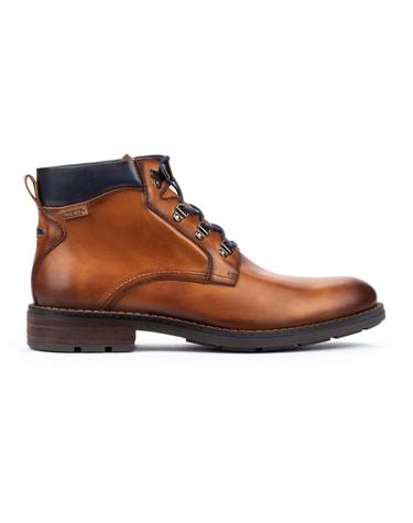 피콜리노스 클래식 브라운 레더 앵클부츠 YORK PKM2M-8322 BRANDY