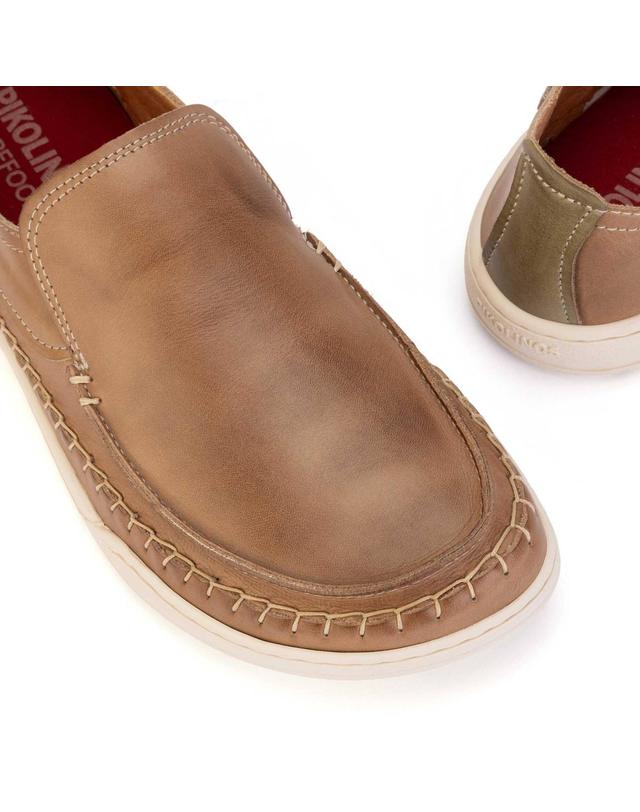 피콜리노스 피콜리노스 천연가죽 컴포트 로퍼 ARENAL M4W-3231C1 CASTOR 카멜 착용컷