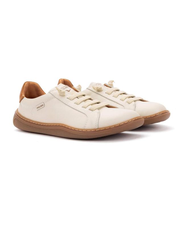 피콜리노스 피콜리노스 남녀공용 베어풋 레더 스니커즈 ARANJUEZ U9F-6004C1 NATA 아이보리 착용컷
