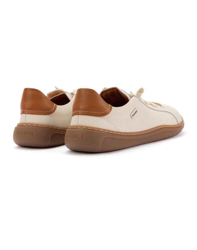 피콜리노스 피콜리노스 남녀공용 베어풋 레더 스니커즈 ARANJUEZ U9F-6004C1 NATA 아이보리 착용컷