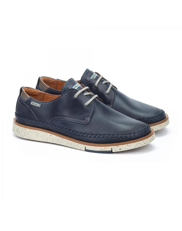 피콜리노스 피콜리노스 캐주얼 레더 더비화 SAN JUAN 남성 레이스업 슈즈 M6L-4275C1 BLUE 블루 착용컷