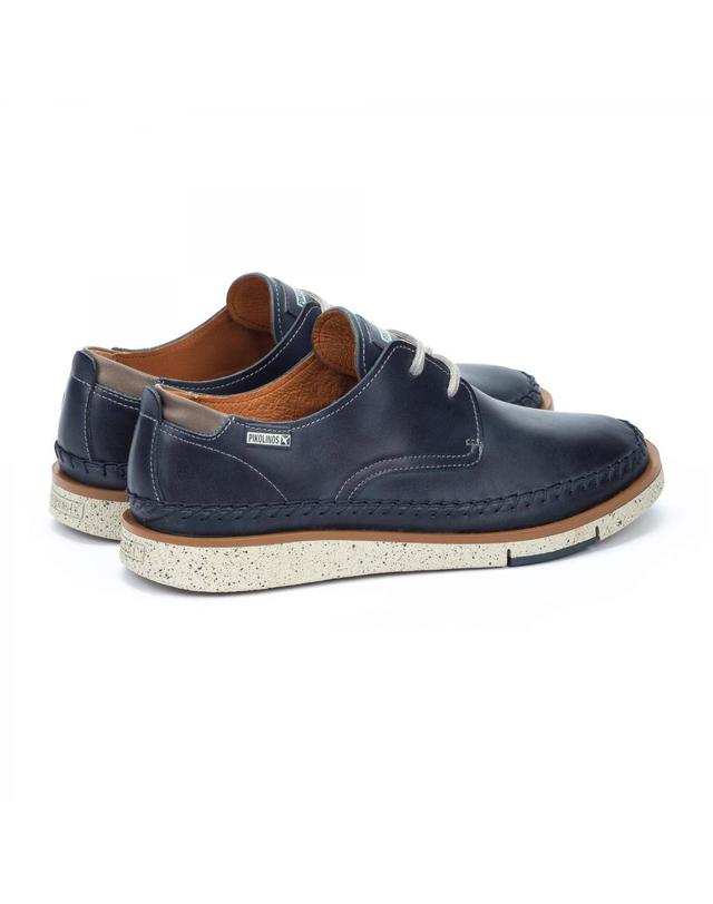 피콜리노스 피콜리노스 캐주얼 레더 더비화 SAN JUAN 남성 레이스업 슈즈 M6L-4275C1 BLUE 블루 착용컷
