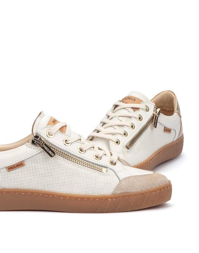 피콜리노스 피콜리노스 컴포트 지퍼 스니커즈 LANZAROTE W7B-6737C2 OFF WHITE 화이트 착용컷