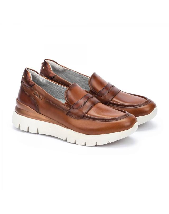 피콜리노스 피콜리노스 테크니컬 쿠셔닝 베이직 레더 로퍼 ASTURIAS W9C-3882C1 BRANDY 브라운 착용컷