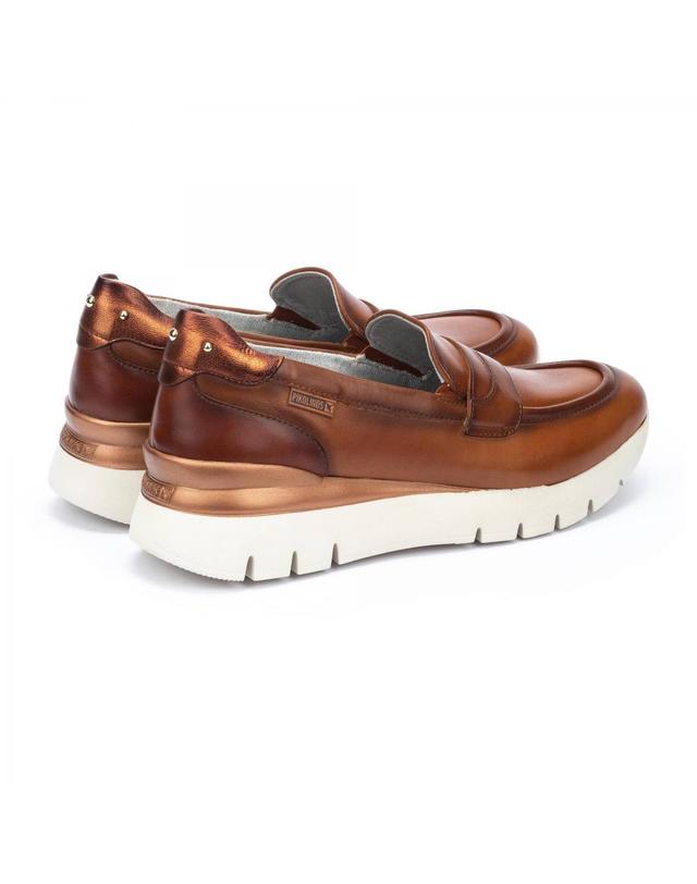 피콜리노스 피콜리노스 테크니컬 쿠셔닝 베이직 레더 로퍼 ASTURIAS W9C-3882C1 BRANDY 브라운 착용컷