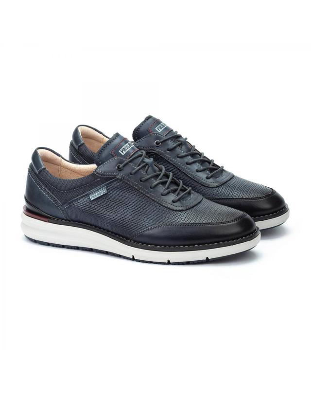 피콜리노스 피콜리노스 컴포트 레더 로우탑 MANACOR 남성 스니커즈 M1A-4279C1 BLUE 블루 착용컷
