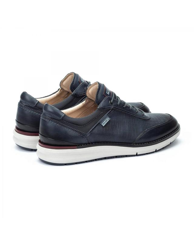 피콜리노스 피콜리노스 컴포트 레더 로우탑 MANACOR 남성 스니커즈 M1A-4279C1 BLUE 블루 착용컷