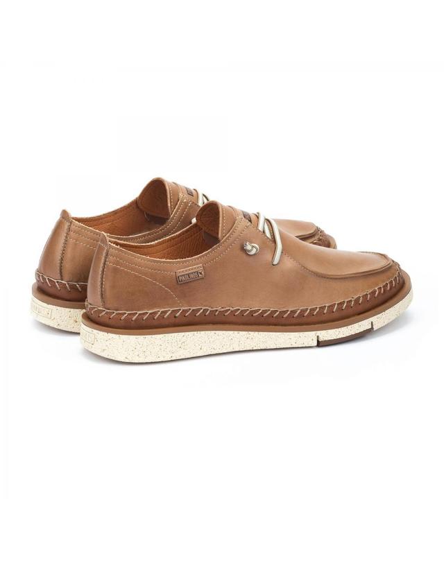 피콜리노스 피콜리노스 컴포트 천연가죽 캐주얼 로퍼 SAN JUAN M6L-4274C1 CASTOR 브라운 착용컷