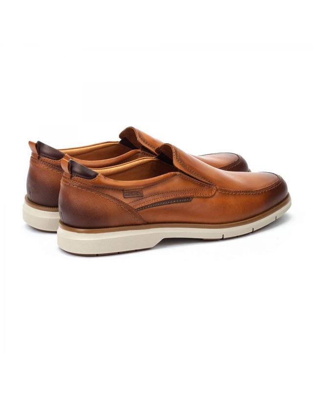 피콜리노스 피콜리노스 프리미엄 천연가죽 컴포트 로퍼 NAVARRA M8C-3224C1 BRANDY 브라운 착용컷