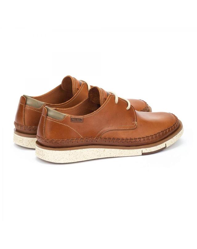 피콜리노스 피콜리노스 프리미엄 천연가죽 캐주얼 레이스업 더비화 SAN JUAN M6L-4275C1 BRANDY 브라운 착용컷