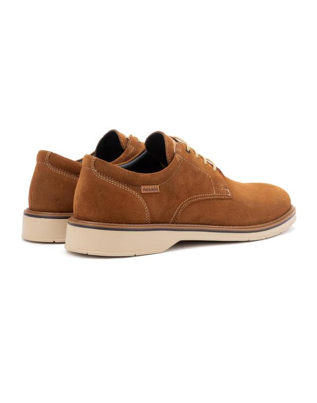 피콜리노스 피콜리노스 프리미엄 스웨이드 더비슈즈 CARLET M6W-4311SE BRANDY 카멜 착용컷