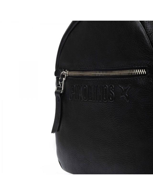 피콜리노스 피콜리노스 베이직 미니멀 블랙 백팩 DURANGO WHA-777C1 BLACK 착용컷