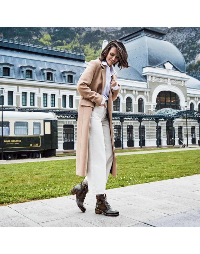 피콜리노스 피콜리노스 프리미엄 쿠셔닝 앵클부츠 SAN SEBASTIAN W1T-8979C1 FOREST 초콜릿 착용컷