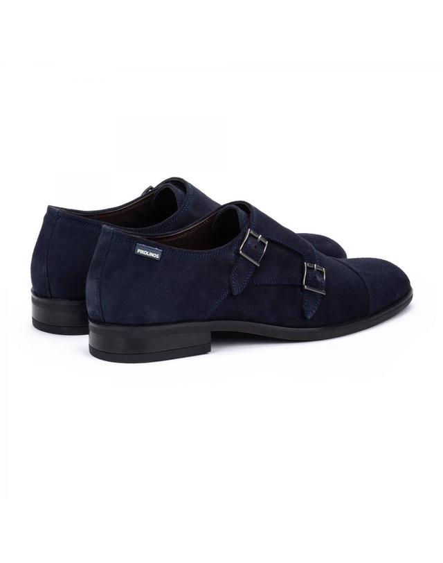 피콜리노스 피콜리노스 클래식 더블몽크스트랩 네이비 슈즈 BRISTOL M7J-3229SE NAVY BLUE 착용컷