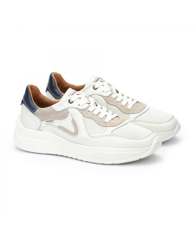 피콜리노스 피콜리노스 테크니컬 초경량 메모리폼 로우탑 스니커즈 MOTRIL M2C-6387C3 OFF WHITE 화이트 착용컷