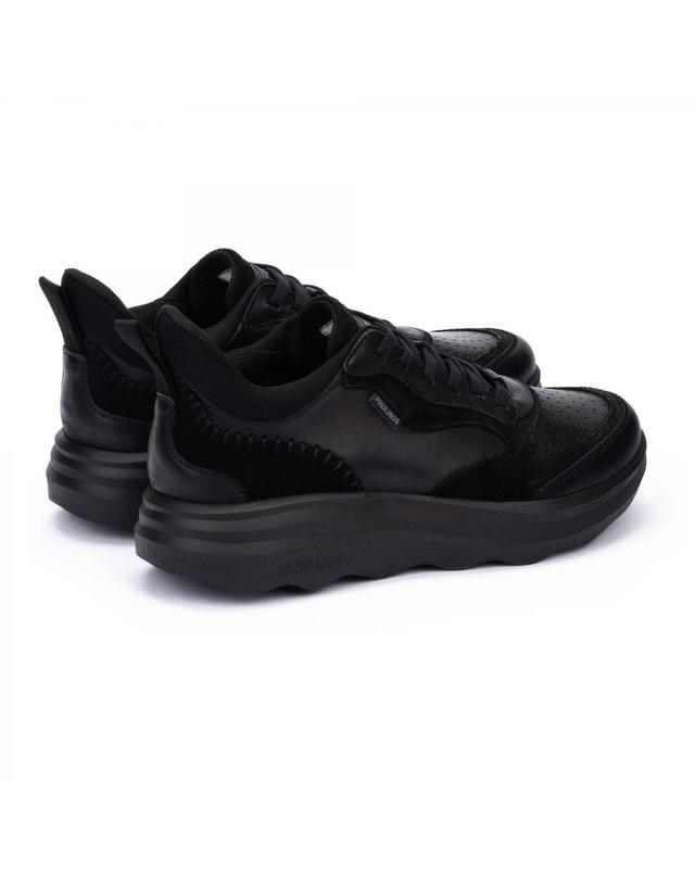 피콜리노스 피콜리노스 울트라라이트 쿠셔닝 블랙 로우탑 스니커즈 ZAHARA W1D-6683C4 BLACK 착용컷