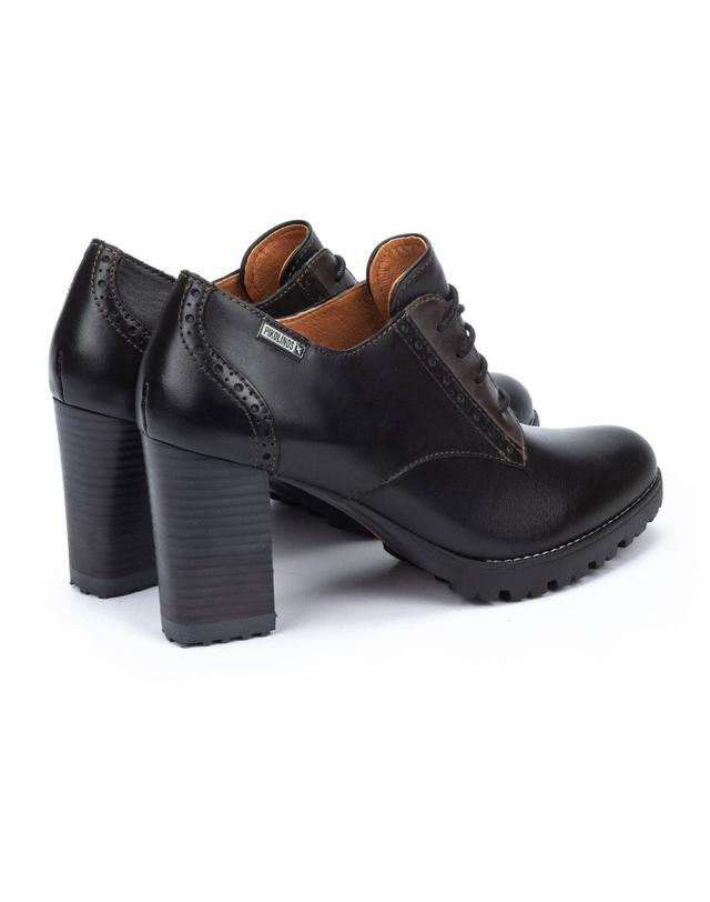 피콜리노스 피콜리노스 컴포트 청키힐 옥스포드 펌프스 CONNELLY W7M-5591C1 BLACK 블랙 착용컷
