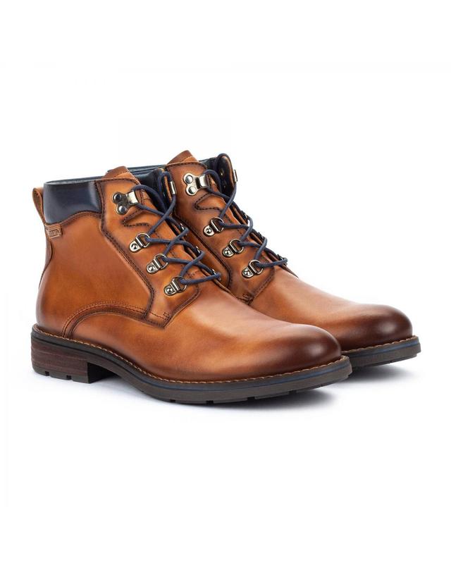 피콜리노스 피콜리노스 클래식 브라운 레더 앵클부츠 YORK PKM2M-8322 BRANDY 착용컷