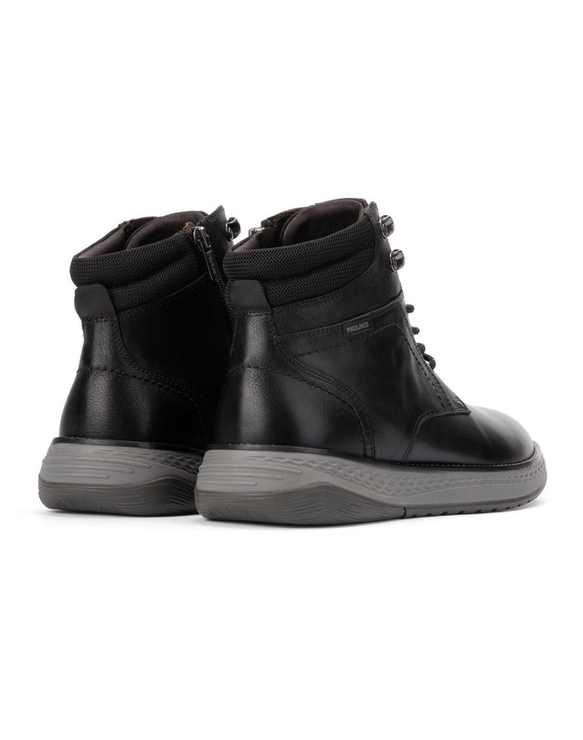 피콜리노스 피콜리노스 레더 레이스업 앵클 부츠 M9W-8225C1 BLACK 블랙 착용컷