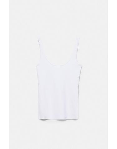 풀앤베어 모달 라운드넥 민소매 탱크탑 3230/354 WHITE