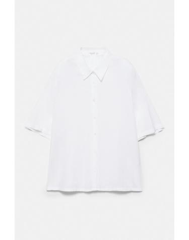 풀앤베어 린넨 혼방 반팔 셔츠 3460/335 WHITE