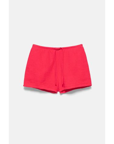 풀앤베어 크레이프 드로스트링 반바지 3665/312 RED