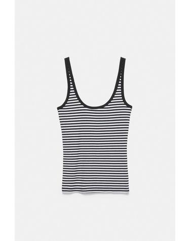 풀앤베어 스트라이프 라운드넥 탱크탑 3230/354 STRIPED