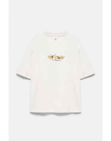 풀앤베어 오버사이즈 토이스토리 반팔 티셔츠 3232/565 OFF WHITE