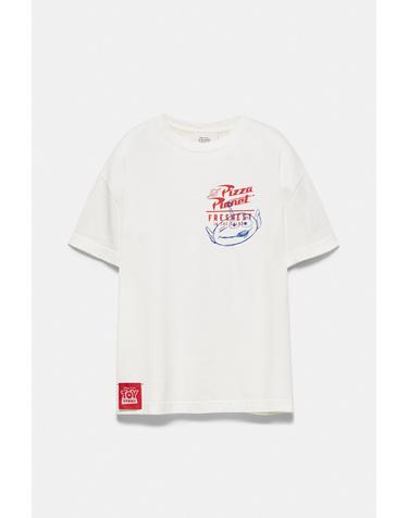 풀앤베어 토이스토리 오버사이즈 반팔 티셔츠 7230/250 WHITE