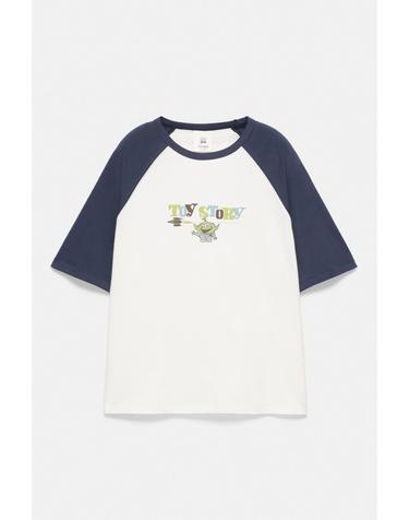 풀앤베어 토이스토리 래글런 반팔 티셔츠 3232/966 OFF WHITE