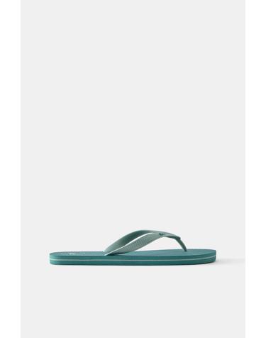 풀앤베어 로고 플립플롭 슬리퍼 2612/840 AQUAMARINE