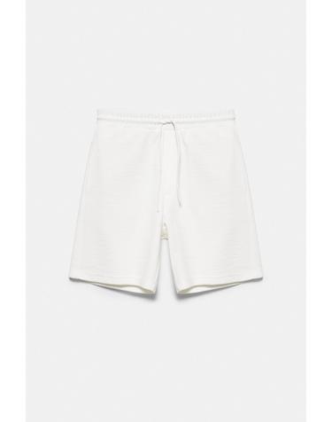 풀앤베어 릴렉스핏 조거 버뮤다 반바지 7665/505 OFF WHITE